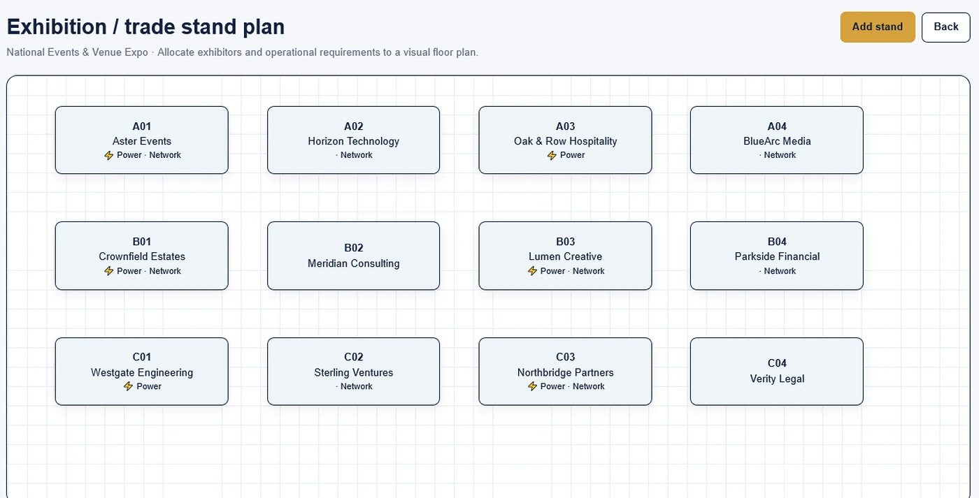 HostSuite event types and feature configuration preview